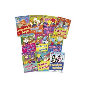Okul Öncesi Mini Masallar Serisi 3. Set 10 Kitap - Timaş Yayınları