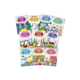 Okul Öncesi Mini Masallar Serisi 4. Set 10 Kitap - Timaş Yayınları