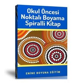 Okul Öncesi Noktalı Boyama Spiralli Kitap
