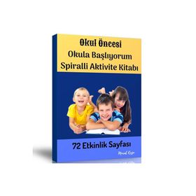 Okul Öncesi Okula Başlıyorum Aktivite Kitabı