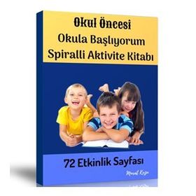 Okul Öncesi Okula Başlıyorum Aktivite Kitabı