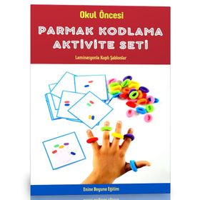 Okul Oncesi Parmak Aktivite Seti Parmak Kodlama Enine Boyuna Eğitim