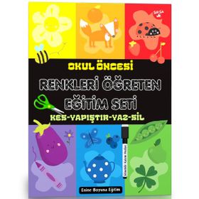 Okul Oncesi Renkleri Öğreten Enine Boyuna Eğitim