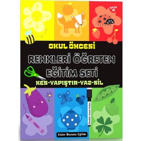 Okul Oncesi Renkleri Öğreten Enine Boyuna Eğitim