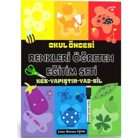 Okul Oncesi Renkleri Öğreten Enine Boyuna Eğitim