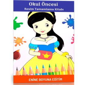 Okul Öncesi Resim Tamamlama Etkinlik Kitabı