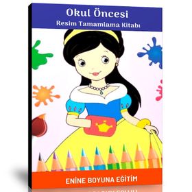 Okul Öncesi Resim Tamamlama Kitabı