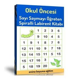Okul Öncesi Sayı Saymayı Öğreten Labirent Kitabı