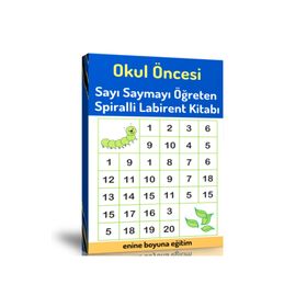 Okul Öncesi Sayı Saymayı Öğreten Labirent Kitabı