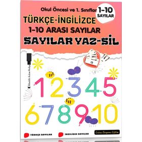 Okul Oncesi SayilarTürkçe-İngilizce Enine Boyuna Eğitim