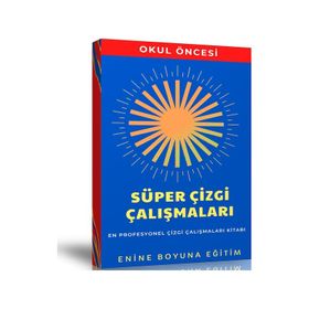 Okul Öncesi Spiralli Süper Çizgi Çalışmaları Kitabı