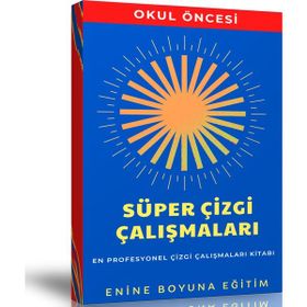 Okul Öncesi Spiralli Süper Çizgi Çalışmaları Kitabı