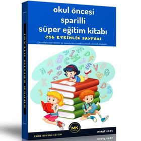 Okul Öncesi Spiralli Süper Eğitim Kitabı