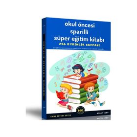 Okul Öncesi Spiralli Süper Eğitim Kitabı