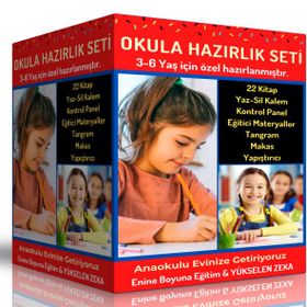 Okul Öncesi Süper Eğitim Seti 3-6 Yaş Ful Eğitim