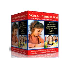 Okul Öncesi Süper Eğitim Seti 3-6 Yaş Ful Eğitim