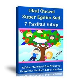 Okul Öncesi Süper Eğitim Seti 7 Fasikül Kitap