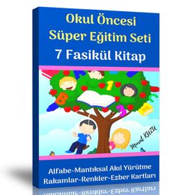 Okul Öncesi Süper Eğitim Seti 7 Fasikül Kitap