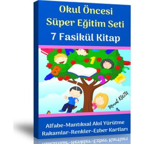 Okul Öncesi Süper Eğitim Seti 7 Fasikül Kitap