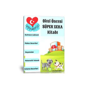 Okul Öncesi Süper Zeka Kitabı Enine Boyuna Eğitim