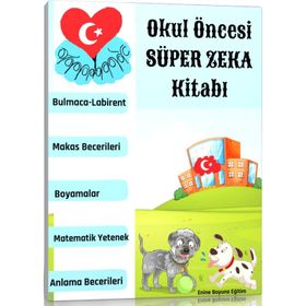 Okul Öncesi Süper Zeka Kitabı Enine Boyuna Eğitim