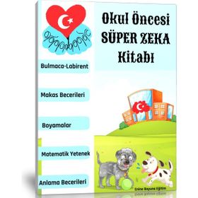 Okul Öncesi Süper Zeka Kitabı Enine Boyuna Eğitim