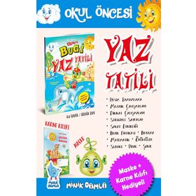 Okul Öncesi Uzaylı Bugi Yaz Tatili -Damla Yayınevi