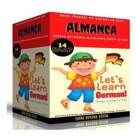 Okul Öncesi ve Çocuklar İçin Almanca Eğitim Seti