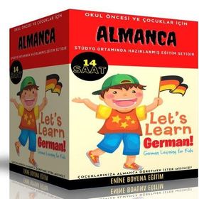 Okul Öncesi ve Çocuklar İçin Almanca Eğitim Seti
