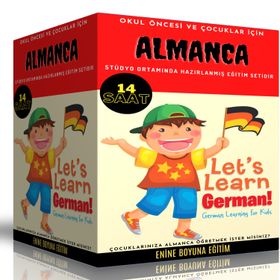 Okul Öncesi ve Çocuklar İçin Almanca Eğitim Seti