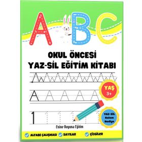 Okul Öncesi Yaz-Sil Egitim Kitabı Enine Boyuna Eğitim