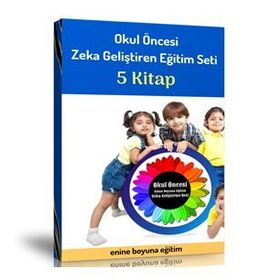 Okul Öncesi Zeka Geliştiren Eğitim Seti 5 Kitap