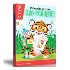 Okul Öncesi Zeka Geliştiren Kes Yapıştır Kitabı