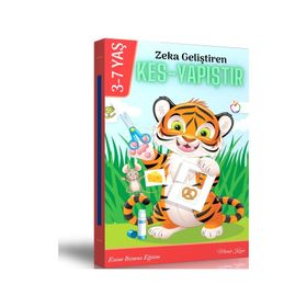 Okul Öncesi Zeka Geliştiren Kes Yapıştır Kitabı
