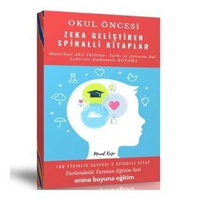 Okul Öncesi Zeka Geliştiren Kitap Seti