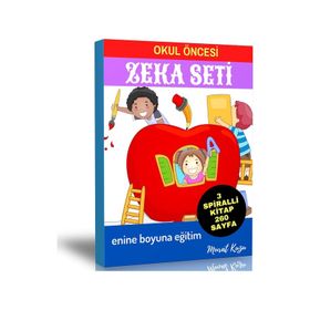 Okul Öncesi Zeka Seti 3 Spiralli Kitap