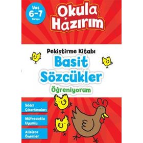 Okula Hazırım 4 - Basit Sözcükler Öğreniyorum