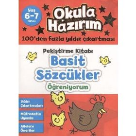 Okula Hazırım 4 - Basit Sözcükler Öğreniyorum