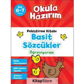 Okula Hazırım 4 - Basit Sözcükler Öğreniyorum