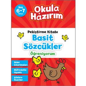 Okula Hazırım 4 - Basit Sözcükler Öğreniyorum