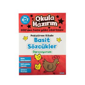 Okula Hazırım 4 - Basit Sözcükler Öğreniyorum