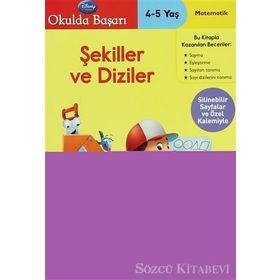 OKULDA BAŞARI - ŞEKILLER VE DIZILER (4 - 5 YAŞ) - KOLEKTIF