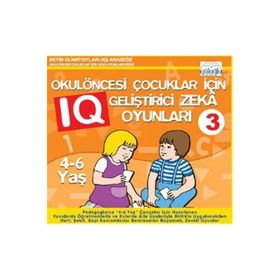OKULÖNCESI ÇOCUKLAR İÇIN IQ GELIŞTIRICI ZEKA OYUNLARI 3 (4-6 YAŞ) - KOLEKTIF