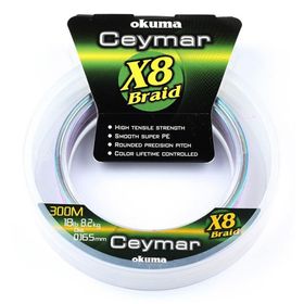 Okuma 0,128 mm Ceymar Multi Color 300 mt 8 Kat Örgü İp