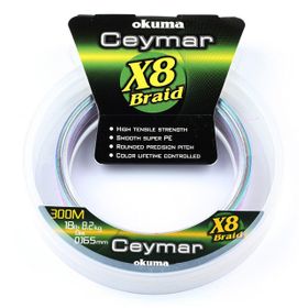 Okuma 0,128 mm Ceymar Multi Color 300 mt 8 Kat Örgü İp