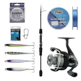 Okuma 210 cm 1-8 gr LRF Kamışı + Okuma Revenger RV-25 FD Olta Makinesi Profesyonel LRF Olta Seti