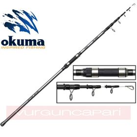 Okuma Alaris Tele Surf 420 cm 100-200 gr Atarlı Surf Kamışı