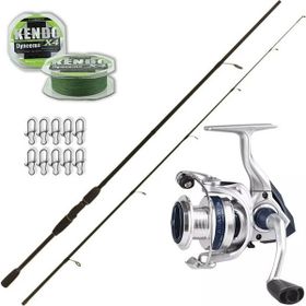 Okuma ARIA-C4000A Spin Makine+G-Power 2.40 cm 15-40 gr Spin Olta Seti
