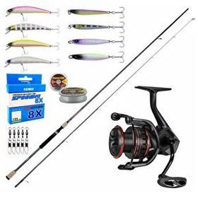 Okuma Azaki Spin 274 CM 12-35 GR 2 Parça Spin Kamışı