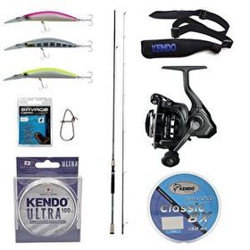 Okuma Azaki Spin 274 CM 12-35 GR 2 Parça Spin Kamışı